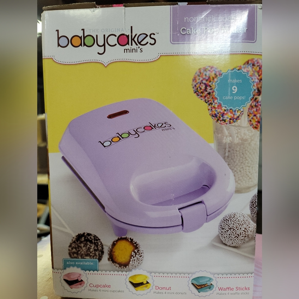 Baby cakes 9 count cake pop maker with supplies